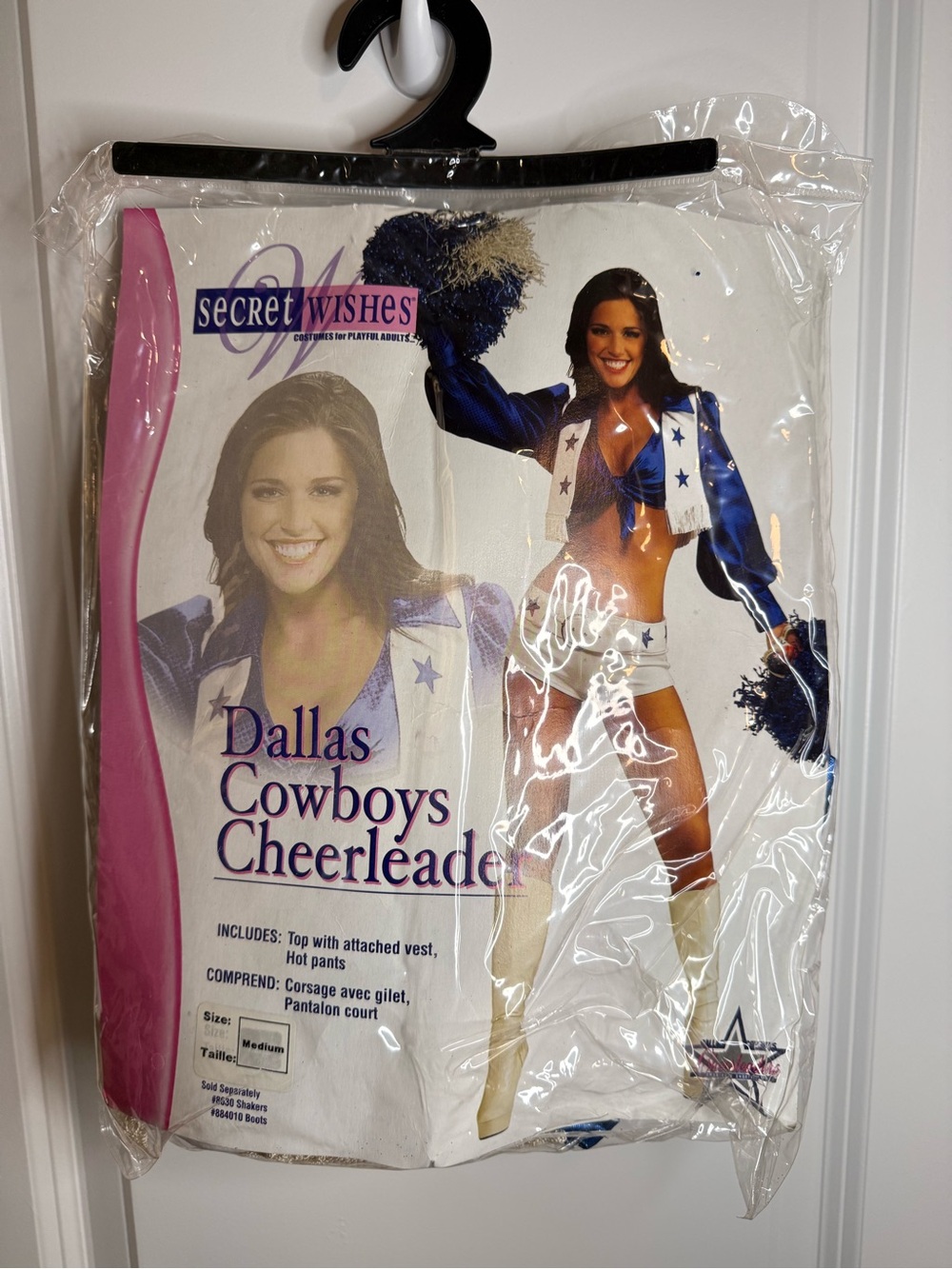 Dallas Cowboys Cheerleader Costume - Blue & White
